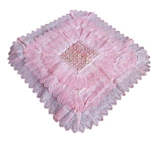 Vintage Throw Pillow Cover measures 14" x 14"